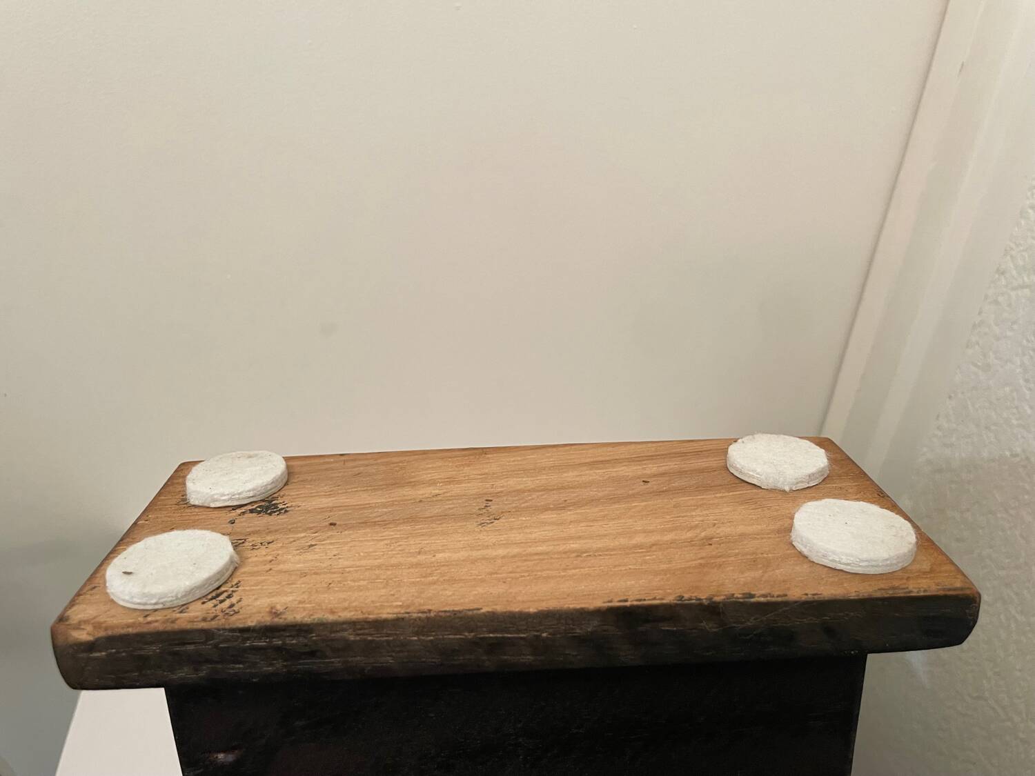 Abstract wooden sculpture 20th century