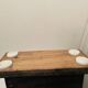 Abstract wooden sculpture 20th century