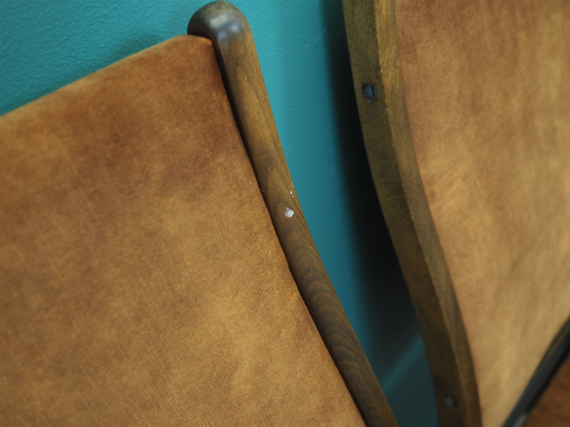 Ensemble de six chaises en hêtre, design danois, années 60, production: Danemark