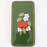 Vintage 70s ZELLER KERAMIK cake plate
