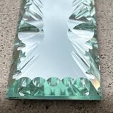 Beveled mirror glass - knife holders, bottle coasters