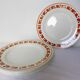 4 flat plates in iron earth of the Salins model Lucette 210804
