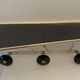 Vintage coat rack, 50s, 60's, perforated tole