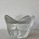 Bougeoir verre forme tulipe