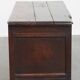 Antique 17th-century English oak chest