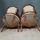 Pair of Louis XV style armchairs