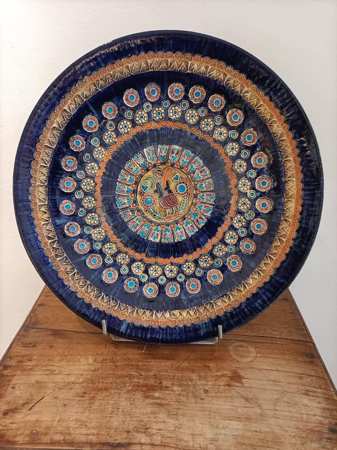 JC Taburet Quimper ceramic dish