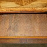 William & Mary antique marquetry drawer desk in Seaweed style.
