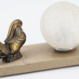 Bird lamp art deco