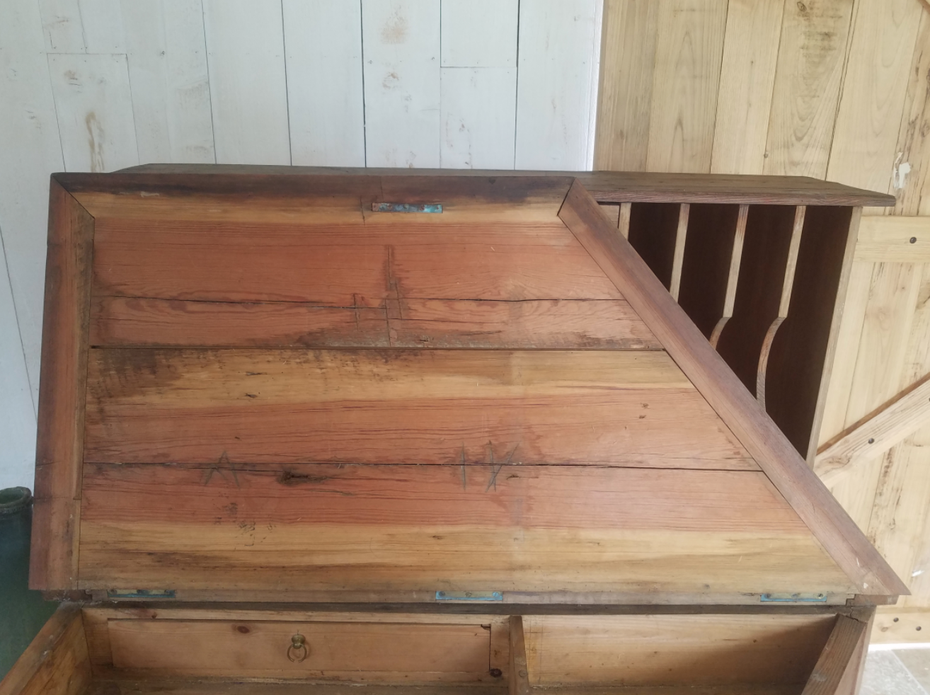 Vintage corner desk