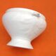 Old tureen White porcelain decorated with oak leaves