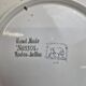 Vintage decorative plate Nassos Rodos-Hellas hand-painted