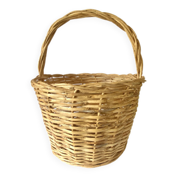 Panier rond rotin 35 cm diamètre