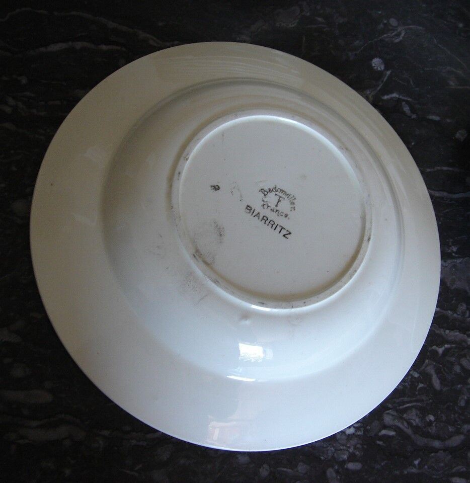 Badonviller tableware set collection Biarritz 1900