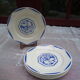 6 flat plates Fructidor KG Lunéville