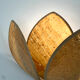 Vintage lotus sconce