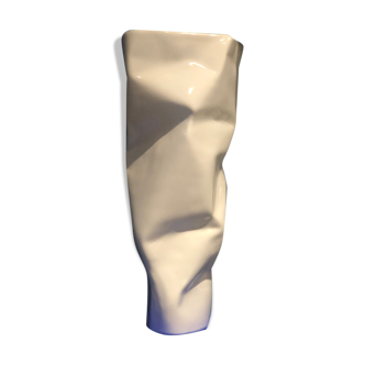 Crumpled vase
