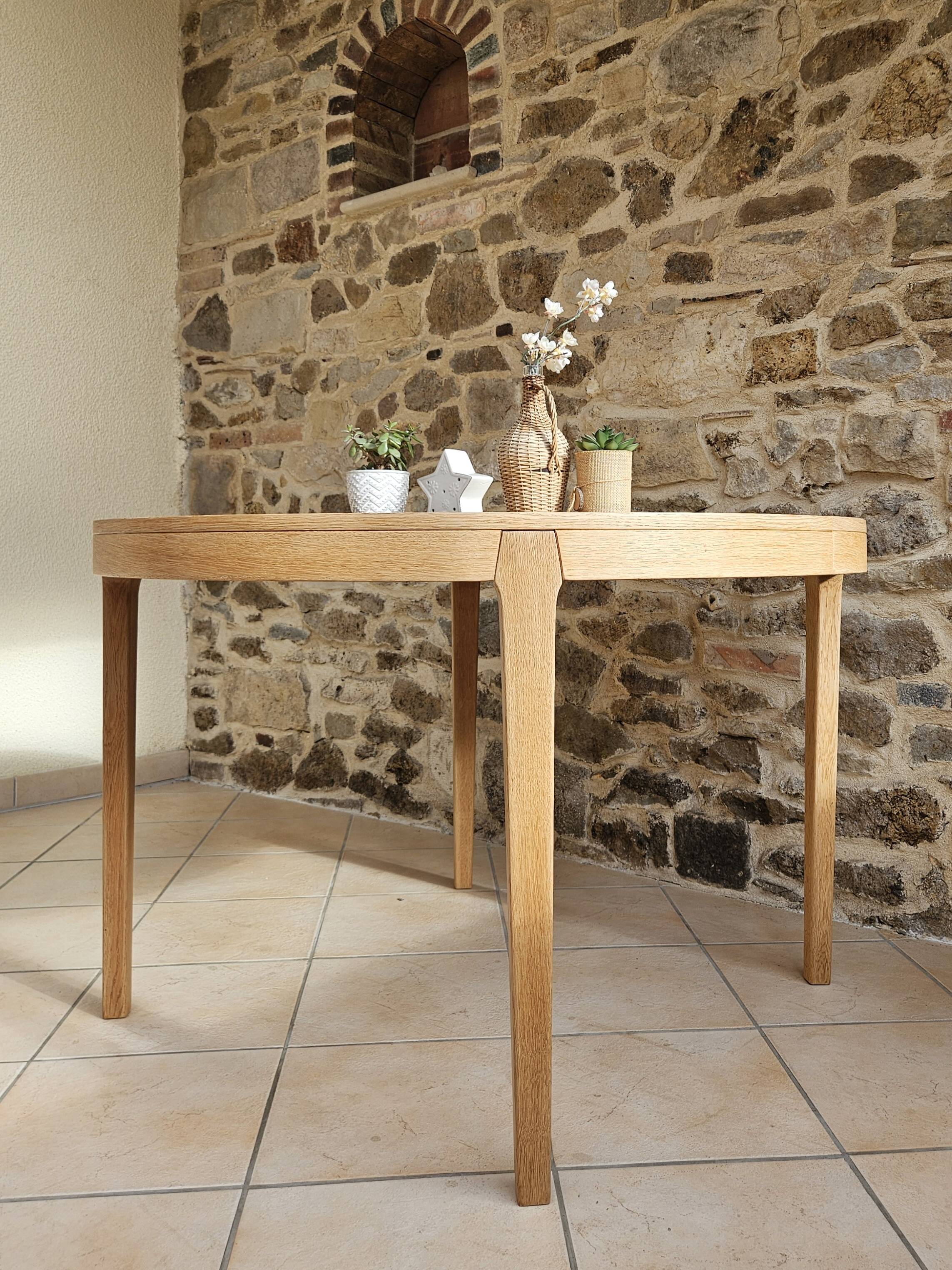 Table ronde vintage