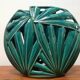 Ceramic vase nature foliage