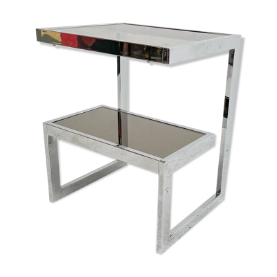 Table d’appoint en forme de G Belgo Chrom