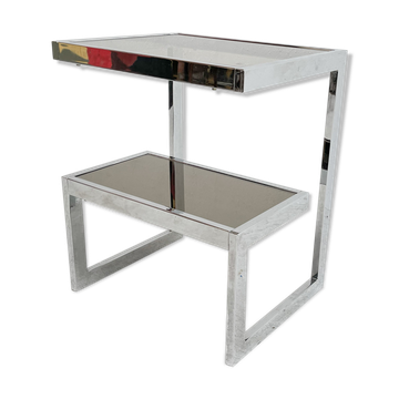 Table d’appoint en forme de G Belgo Chrom