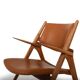 Fauteuils en chêne CH-28 de Hans J. Wegner