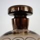 Liqueur service for two gilded crystal art deco Czechoslovakia