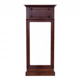 Mahogany mirror, Northern Europe, circa 1880.