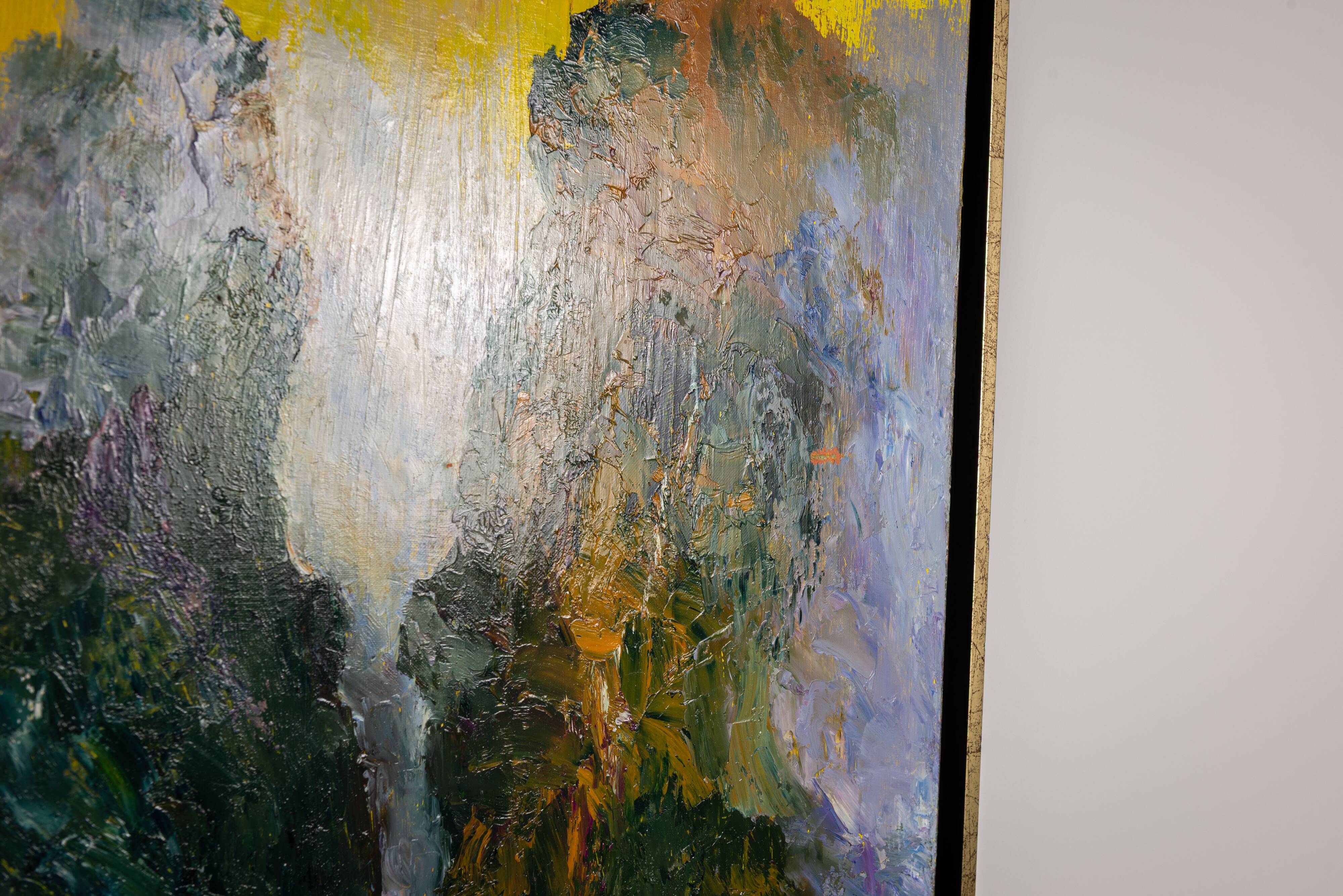 Abstract landscape painting ‘‘Chine Ancienne’’