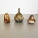 Set of 3 Studio Pottery Sculptural Objects Gerhard Liebenthron, Germany, 1970s