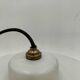 Vintage glass pendant light