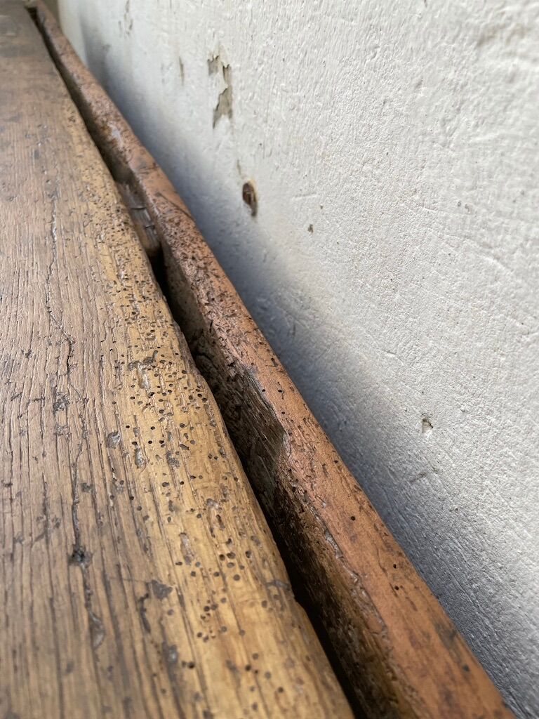 Established former brutalist console oak pine