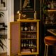 Art Deco ochre yellow Parisian buffet