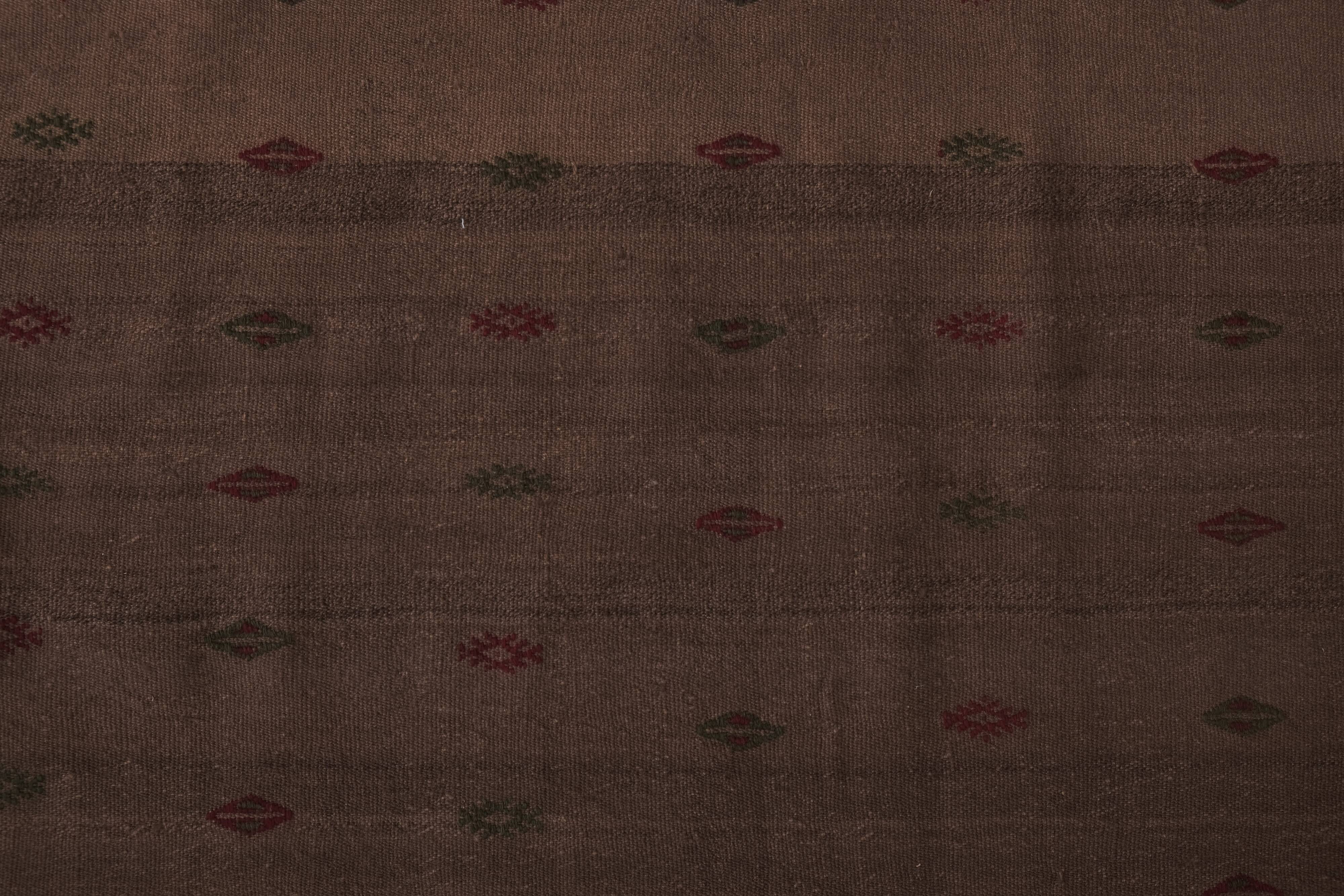 Vintage Turkish rug from Oushak, hand-woven 65x500 cm