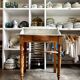 Dressing table, bathroom cabinet in wood and marble 80 x 48 cm