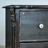 Oak and pine chest of drawers, 1910s
