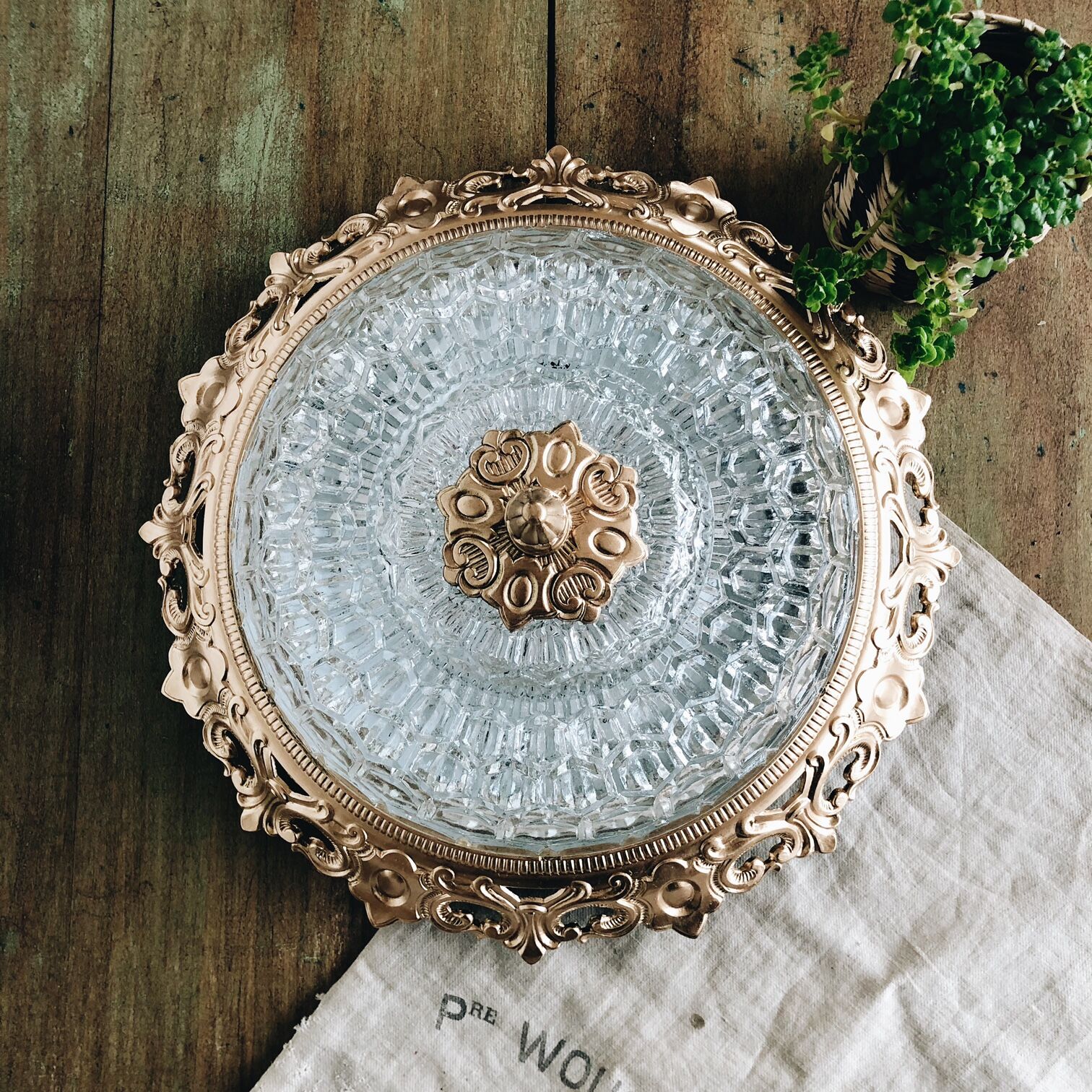 Vintage wall lamp 28 cm