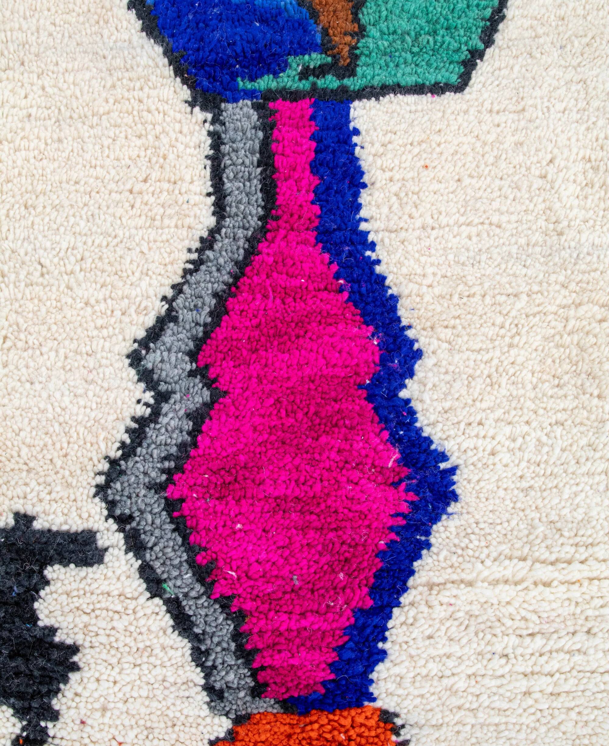 Moroccan Berber rug Beni Ourain 240X160CM