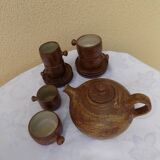 13 piece stoneware coffee/tea set