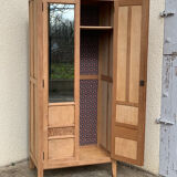 Parisian art deco cabinet 1930 raw wood