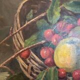Still life with cherries