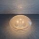 The Moderns Dome Glass Flush Mount Light by Doria, 1960s, Germany