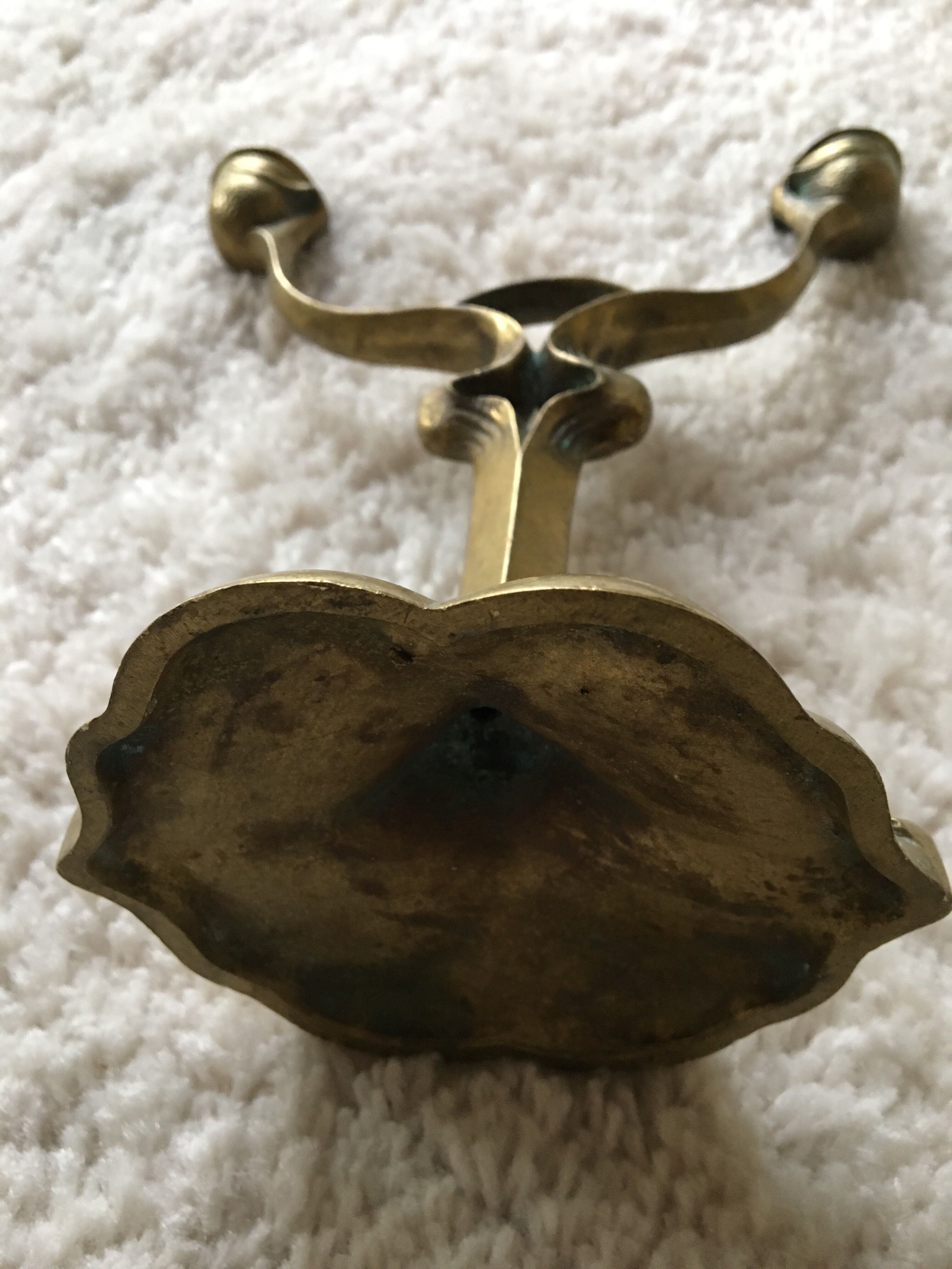 Double Sconce brass