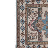 Vintage soft color turkish oushak rug 175 x 244 cm