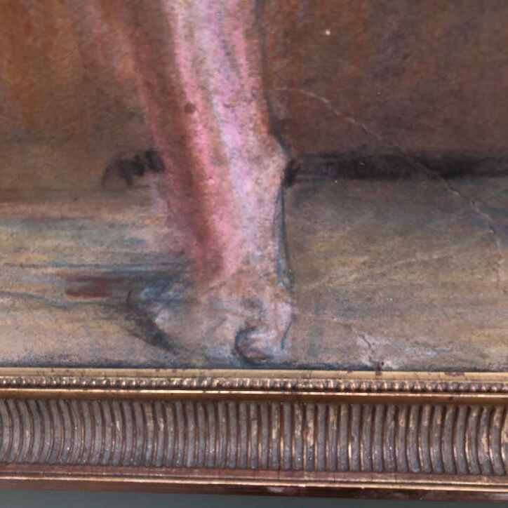 Portrait "Young Seated Man"