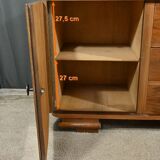 Walnut Veneer Hairdresser, Art Deco - 1930