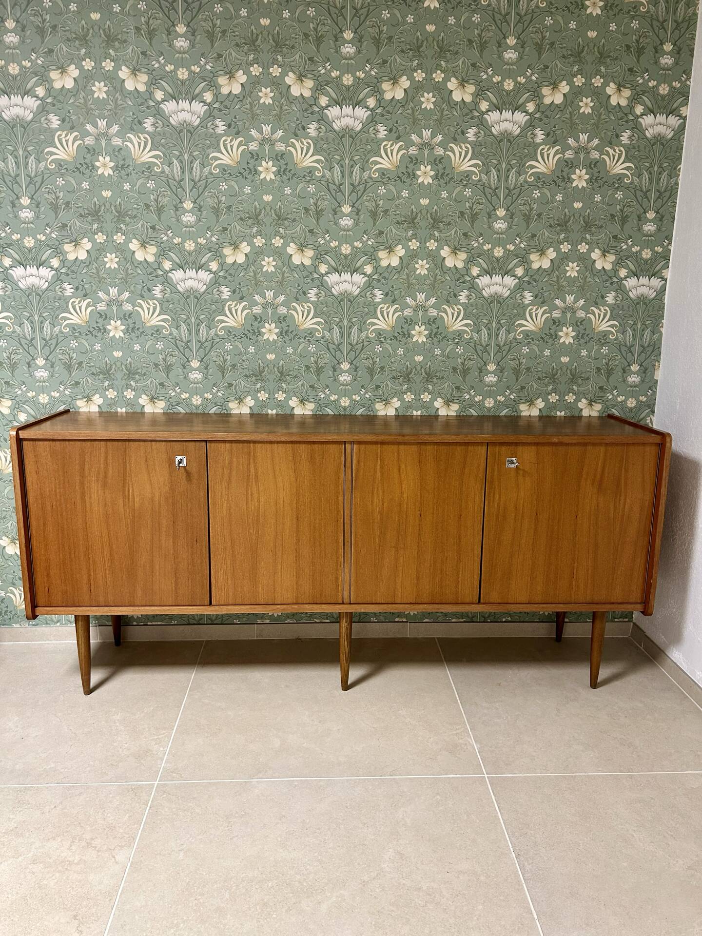 Low Scandinavian-style sideboard