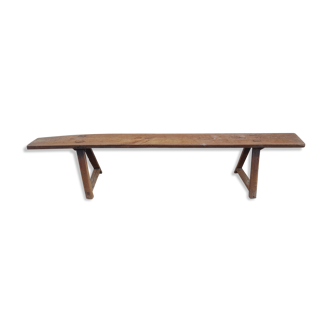 Old farm bench