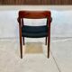 Model 56 Danish teak chair with armrests by Niels O. Møller for J.L. Møllers, 1954