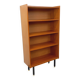 Vintage teak-style wooden bookcase from the 60s